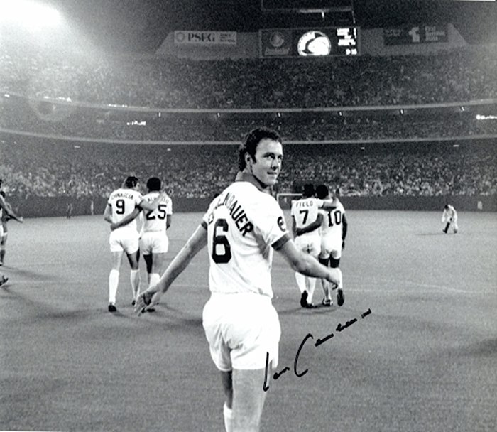 Số áo thời kỳ cuối sự nghiệp của số áo Franz Beckenbauer là số 6